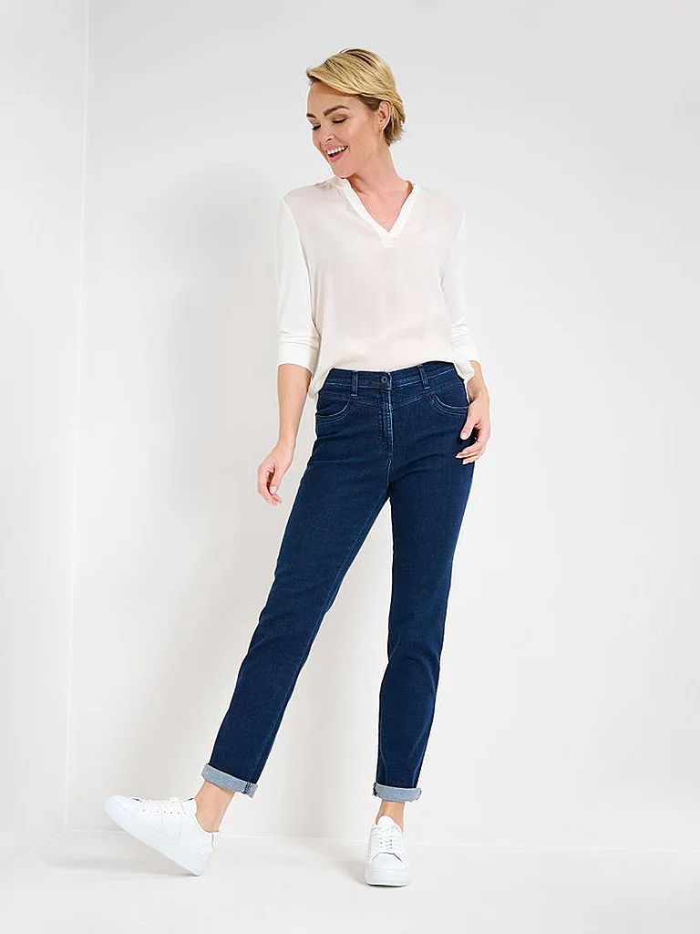 RAPHAELA BY BRAX Jeans Slim Fit LAURA NEW  dunkelblau   42 (kurz) damen 2